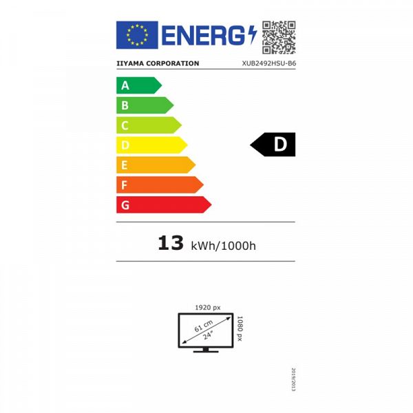 IIYAMA ProLite XUB2492HSU-B6 60,96cm (24