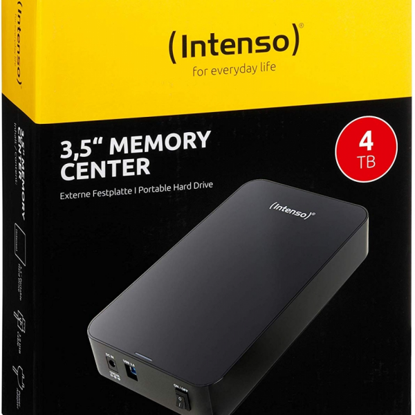 Intenso zunanji disk 4TB 3,5