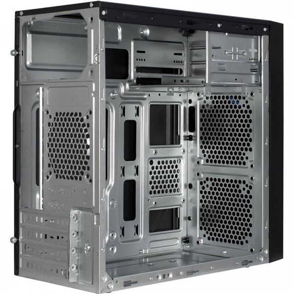 INTER-TECH 6505 RETO microATX črno ohišje