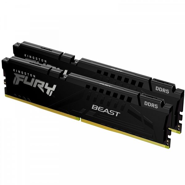 KINGSTON Fury Beast 32GB (2x16GB) 5200MT/s DDR5 CL36 EXPO KF552C36BBEK2-32 ram pomnilnik