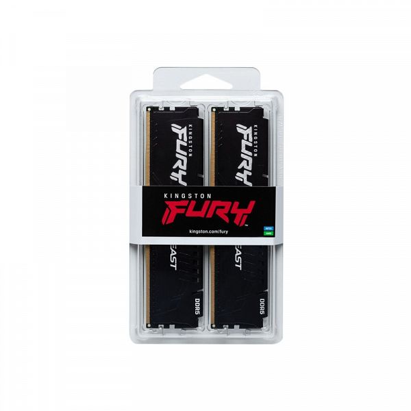 KINGSTON FURY Beast 32GB (2x16GB) 6000MT/s DDR5 CL30 KF560C30BBEK2-32 ram pomnilnik