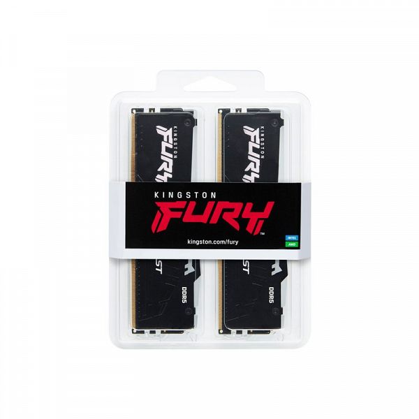 KINGSTON FURY Beast RGB 32GB (2x16GB) 6000MT/s DDR5 CL30 KF560C30BBEAK2-32 ram pomnilnik