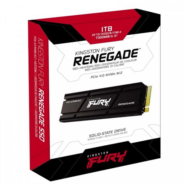 KINGSTON Fury Renegade 1TB M.2 PCIe NVMe (SFYRSK/1000G) hladilnik SSD