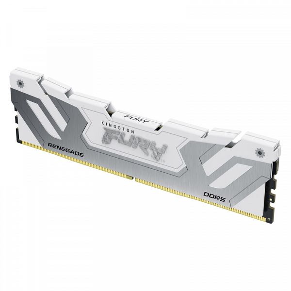 KINGSTON FURY Renegade 24GB (1x24GB) 8400MT/s DDR5 CUDIMM CL40 KF584CU40RW-24 WHITE ram pomnilnik