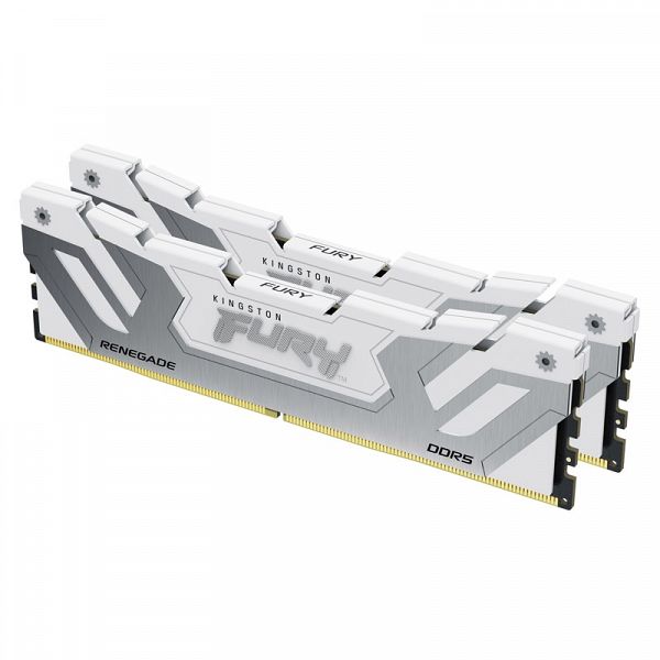 KINGSTON FURY Renegade 48GB (2x24GB) 8400MT/s DDR5 CUDIMM CL40 KF584CU40RWK2-48 WHITE ram pomnilnik