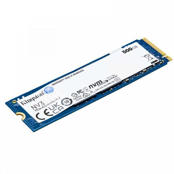 KINGSTON NV3 500GB M.2 PCIe 4.0 NVMe (SNV3S/500G) SSD