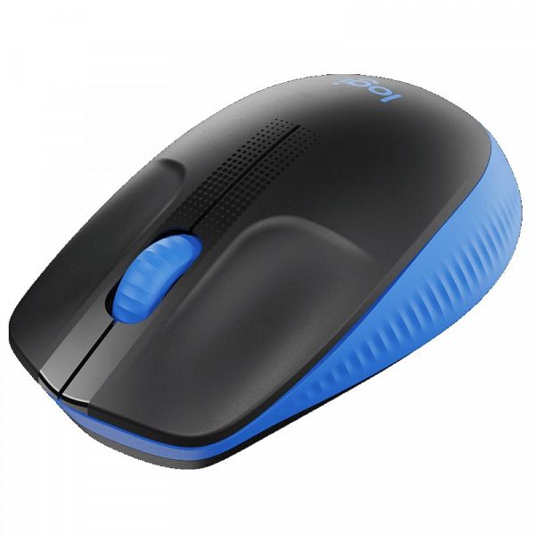 LOGITECH M190 brezžična optična modra miška