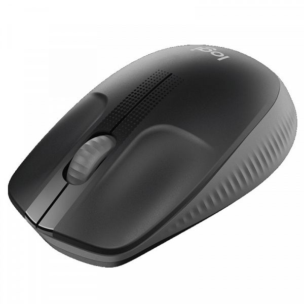 LOGITECH M190 brezžična optična črna miška