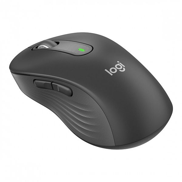 Logitech miška Signature M650, velikost L, Bluetooth, grafitna