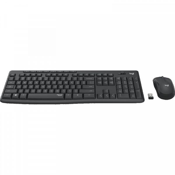 LOGITECH MK295 Silent Wireless Combo črna slovenska tipkovnica + miška