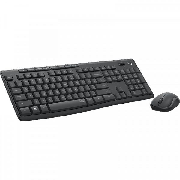 LOGITECH MK295 Silent Wireless Combo črna slovenska tipkovnica + miška