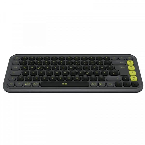 LOGITECH POP ICON KEYS Bluetooth črna/zelena tipkovnica