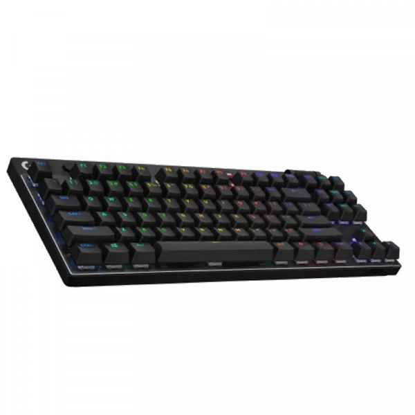 LOGITECH PRO X TKL LIGHTSPEED brezžična RGB Tactile mehanska gaming slotisk črna tipkovnica