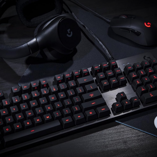 Logitech USB gaming mehanska tipkovnica G413 karbon, črna US