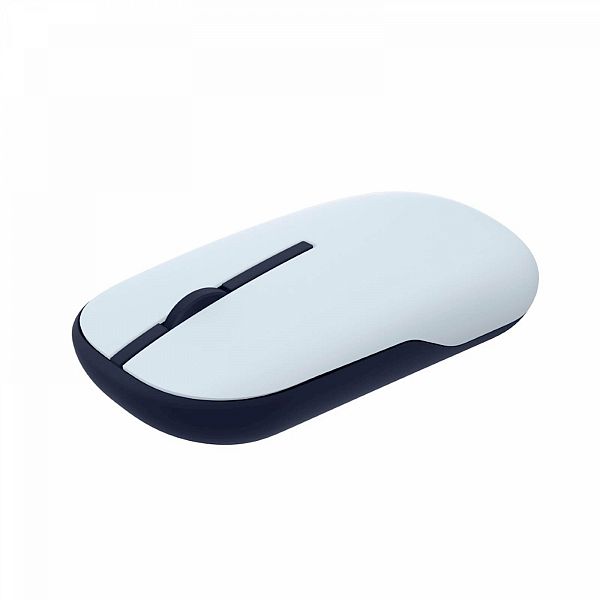 Miška ASUS Marshmallow Mouse MD100 brezžična, tiha, set barv Quiet Blue in Solar Blue