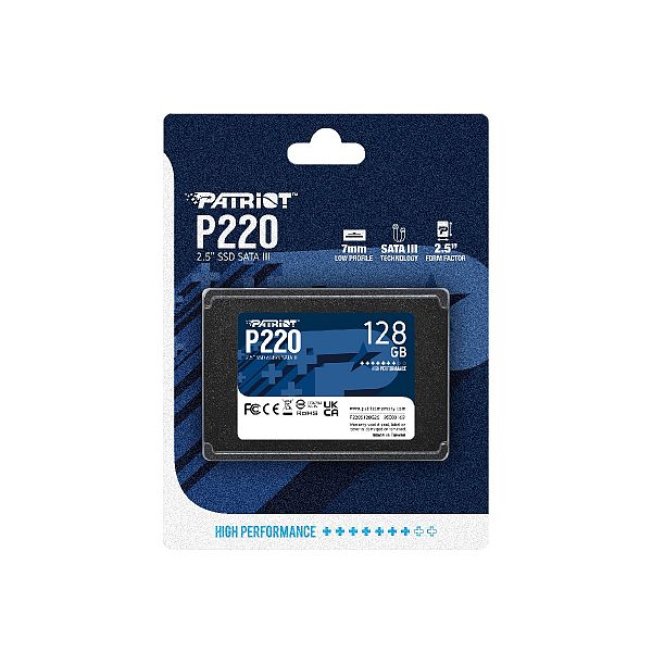 Patriot P220 128GB SSD SATA 3 2.5