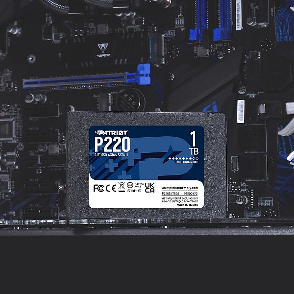 Patriot P220 1TB SSD SATA 3 2.5