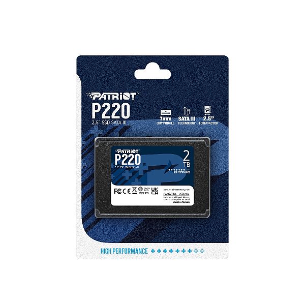 Patriot P220 2TB SSD SATA 3 2.5