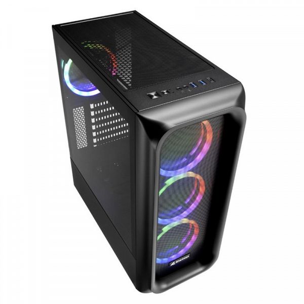 PCPLUS Storm i7-12700F 16GB 1TB NVMe SSD GeForce RTX 4070 12GB RGB Windows 11 Home gaming namizni računalnik