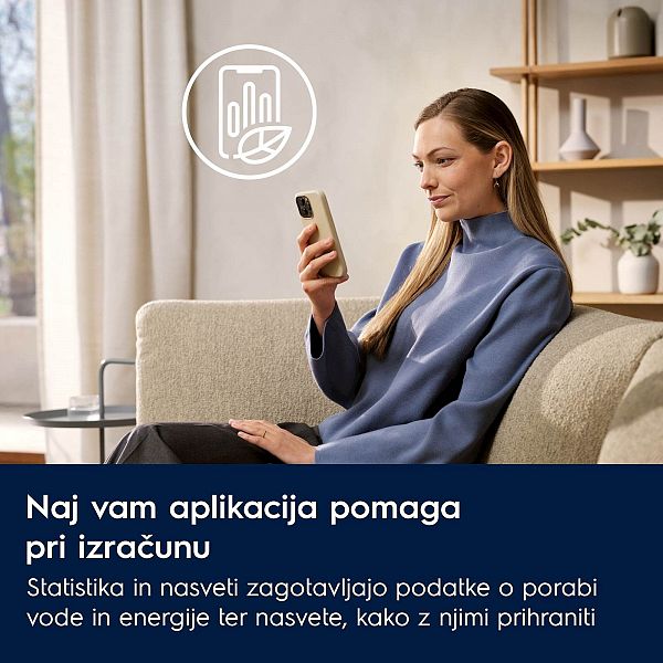 Pralno sušilni stroj Electrolux EW8W4402QE, 11+7 kg, WiFi, inverter motor