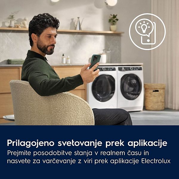 Pralno sušilni stroj Electrolux EW8W4402QE, 11+7 kg, WiFi, inverter motor