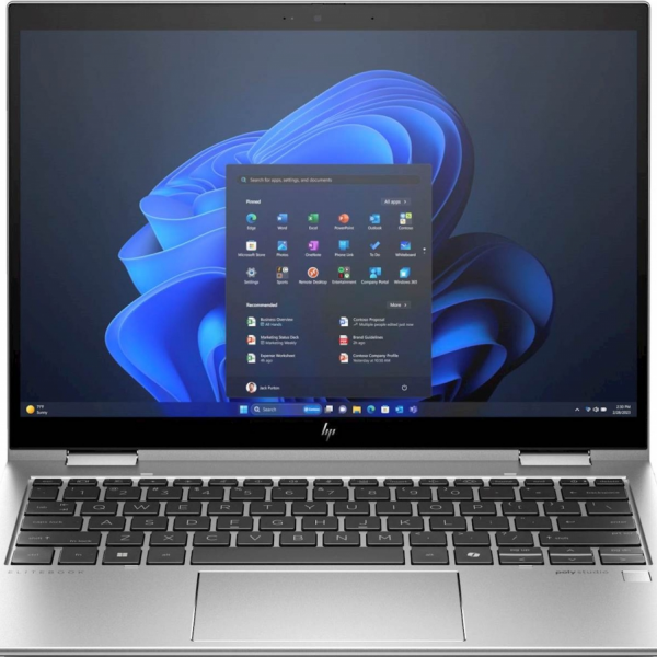 Prenosnik HP Elite x360 830 G11 U7-155U/16GB/SSD 512GB/13,3'' WUXGA 1000 Touch Sure View/3yCP/W11Pro