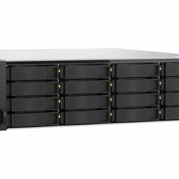 QNAP NAS strežnik za 16 diskov, rack 3U; 32GB ram, 10Gb mreža 