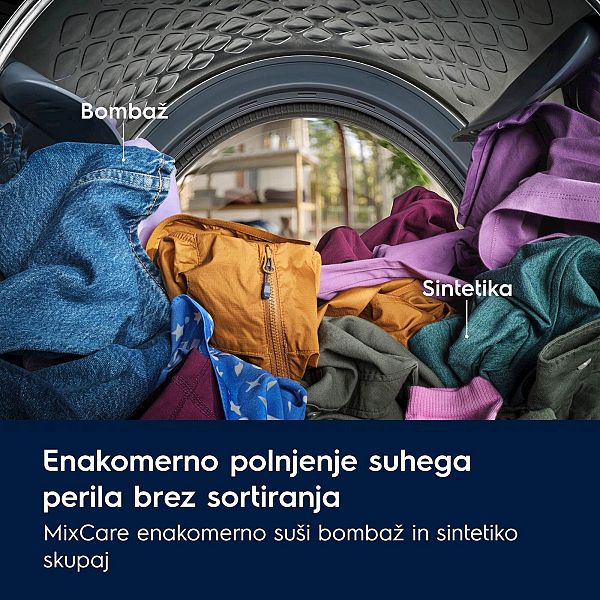 Sušilni stroj Electrolux EW6D295GE, 9 kg, A+++, GentleCare