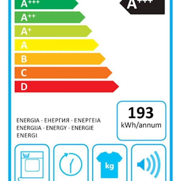 Sušilni stroj Electrolux EW6D295GE, 9 kg, A+++, GentleCare