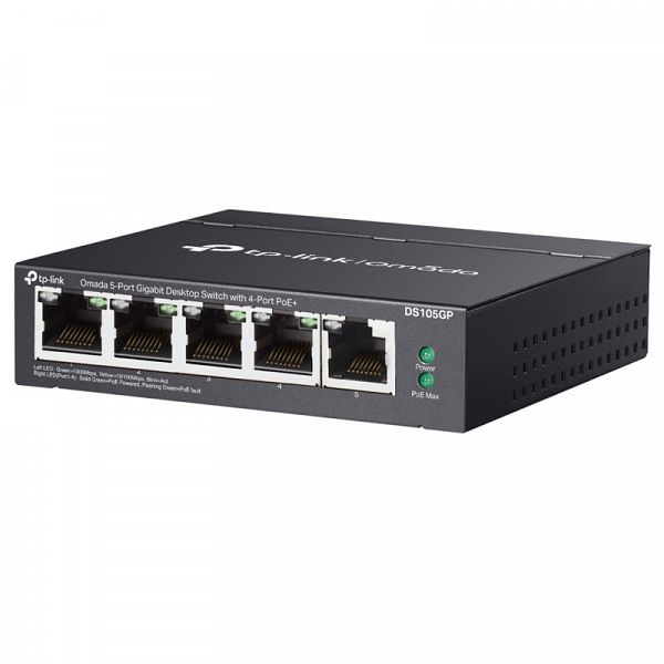 TP-LINK DS105GP Omada 5-port Gigabit PoE+ Unmanaged mrežno stikalo-switch