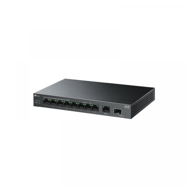 TP-LINK LS1210GP 10-port Gigabit mrežno stikalo / switch z 8-Port PoE+