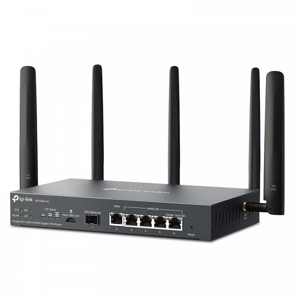 TP-LINK Omada ER706W-4G AX3000 Gigabit VPN usmerjevalnik router