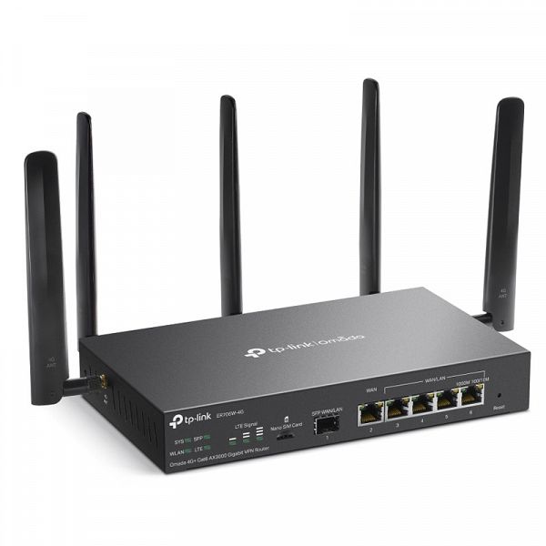 TP-LINK Omada ER706W-4G AX3000 Gigabit VPN usmerjevalnik router