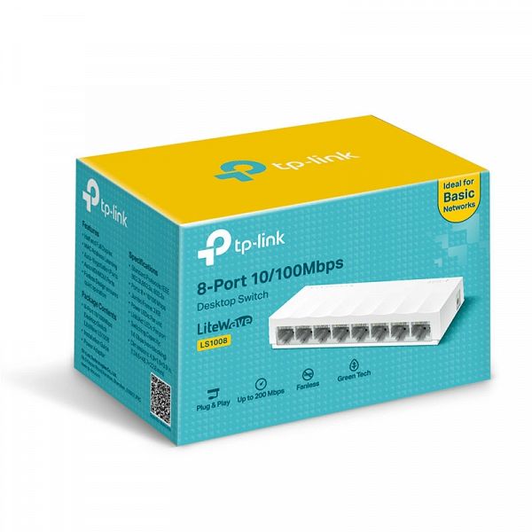 TP-LINK TL-SF1008 8-port 10/100M mrežno stikalo-switch