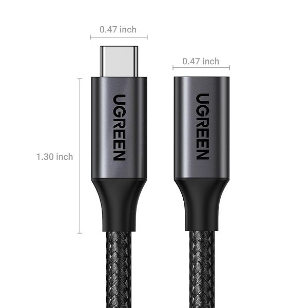 Ugreen USB-C podaljšek, 1M