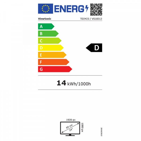 VIEWSONIC TD2423 60cm (23,4