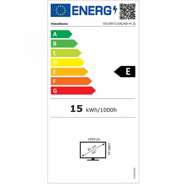 VIEWSONIC VA240-H-2 60,96cm (24