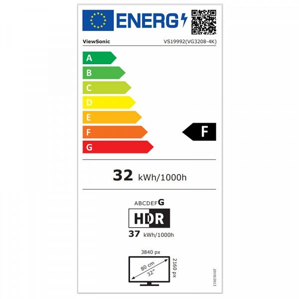 VIEWSONIC VG3208-4K 81,28 cm (32