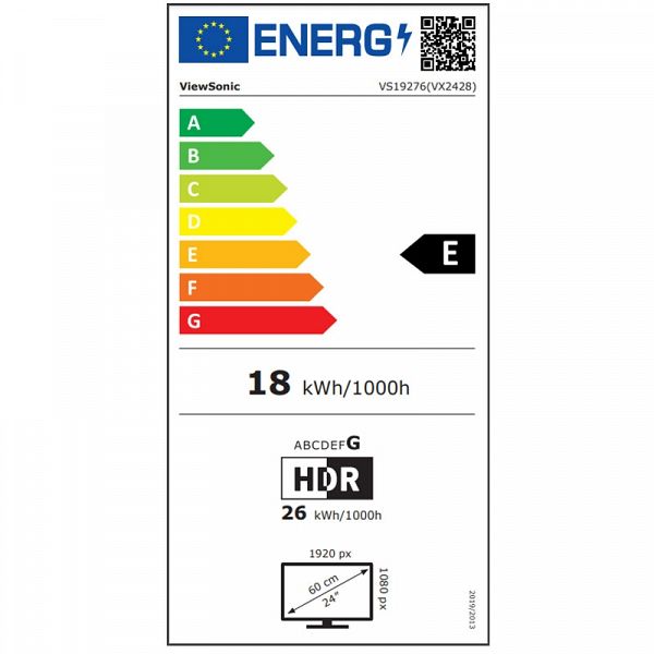 VIEWSONIC VX2428 60,96cm (24