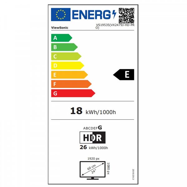 VIEWSONIC VX2479J-HD-PRO 60,96cm (24