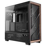 ANTEC Flux PRO Full Tower okno leseno črno/rjavo gaming ohišje