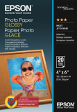 PAPIR EPSON 10x15 cm, PHOTO GLOSSY PAPER 200g/m2, 20 LISTOV