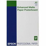 PAPIR EPSON A2 ENCHANCED MATTE POSTERBOARD, 800g/m2, 20 LISTOV