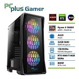 PCPLUS Gamer Ryzen 5 7600X 32GB 1TB NVMe SSD RTX 4060Ti 8GB gaming namizni računalnik