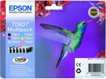 ČRNILO EPSON KOMPLET ČRNA, CYAN, MAGENTA, RUMENA,L-CYAN, L-MAGENTA ZA R200/R220/R300/R320/R34