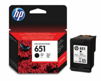 ČRNILO HP ČRNO 651 za Deskjet IA 5575, 5645 ZA 600 STRANI