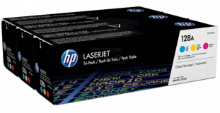 TONER HP 128A BARVNI TRI PACK