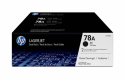 TONER HP 78A ČRN DVOJNO PAKIRANJE ZA P1560 ZA 2X 2.100 STRANI