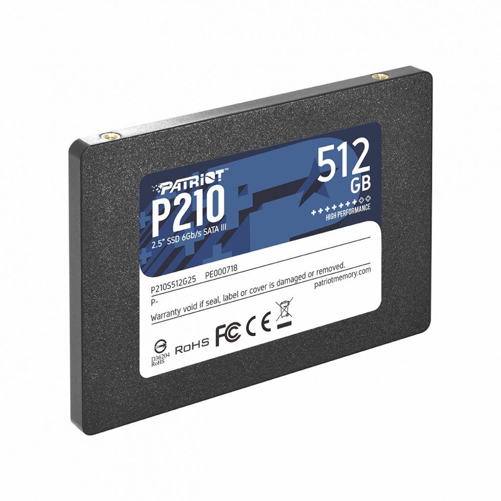 Ssd диск patriot p210 512gb не видит